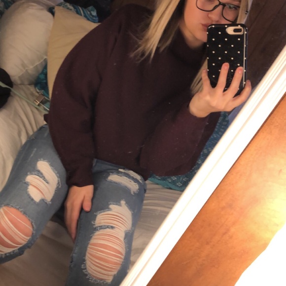 Maroon Sweater - Picture 2 of 2